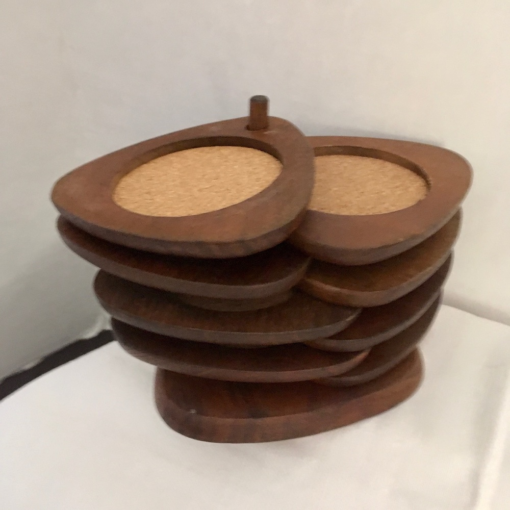 Wood and Cork COASTERS